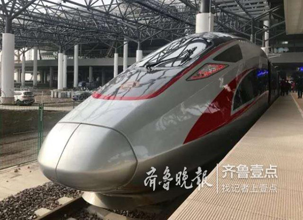 济南至青岛高铁明天开通运营,两地运行时间仅需1小时40分