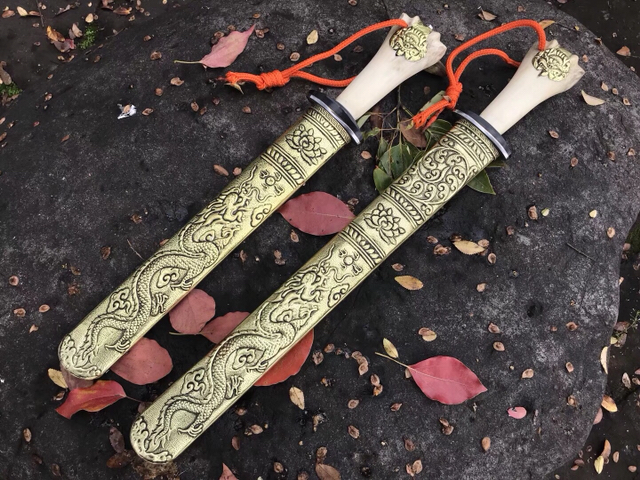 藏刀-牛骨宝光钢刀