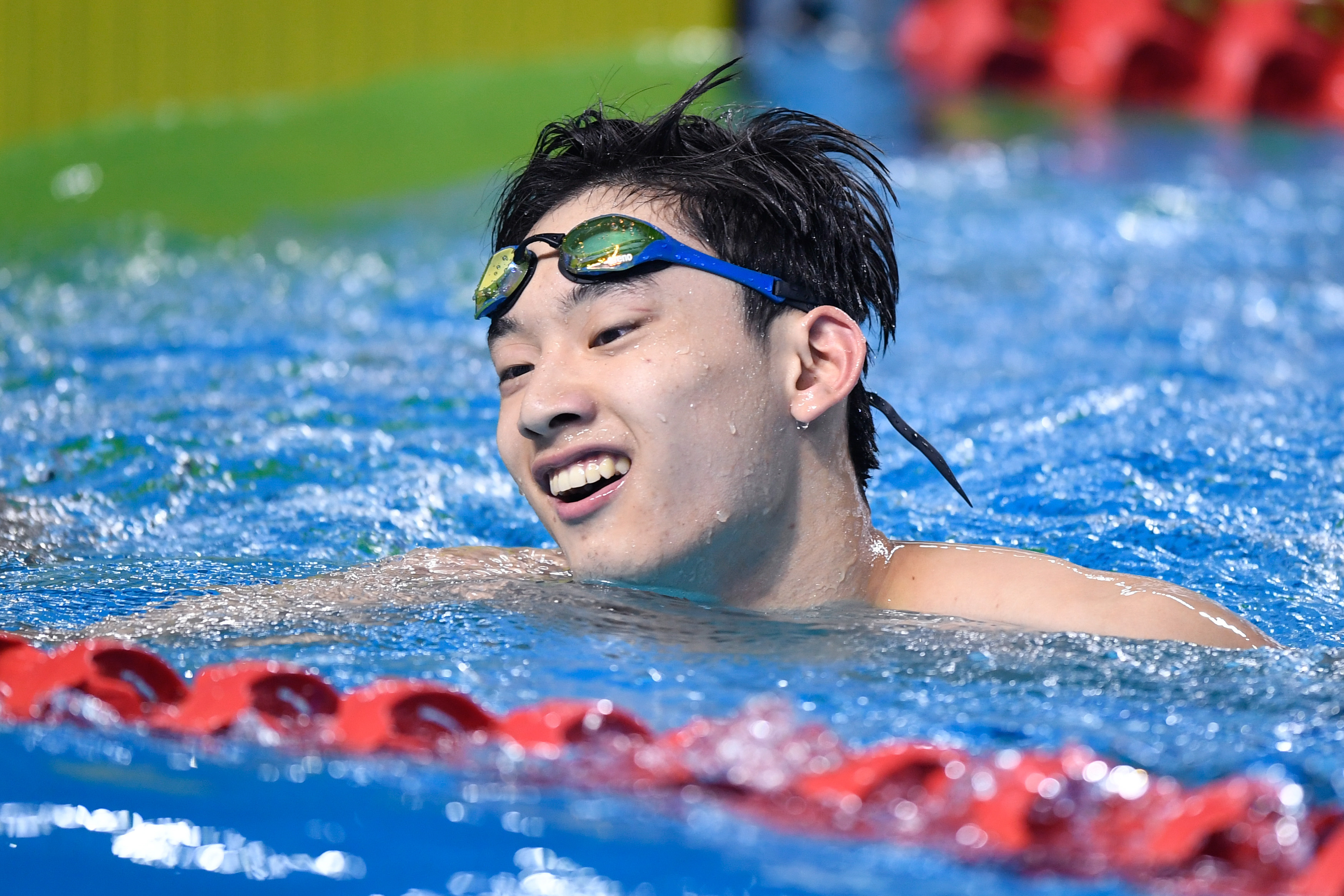 游泳——体校甲组男子200米自由泳决赛赛况