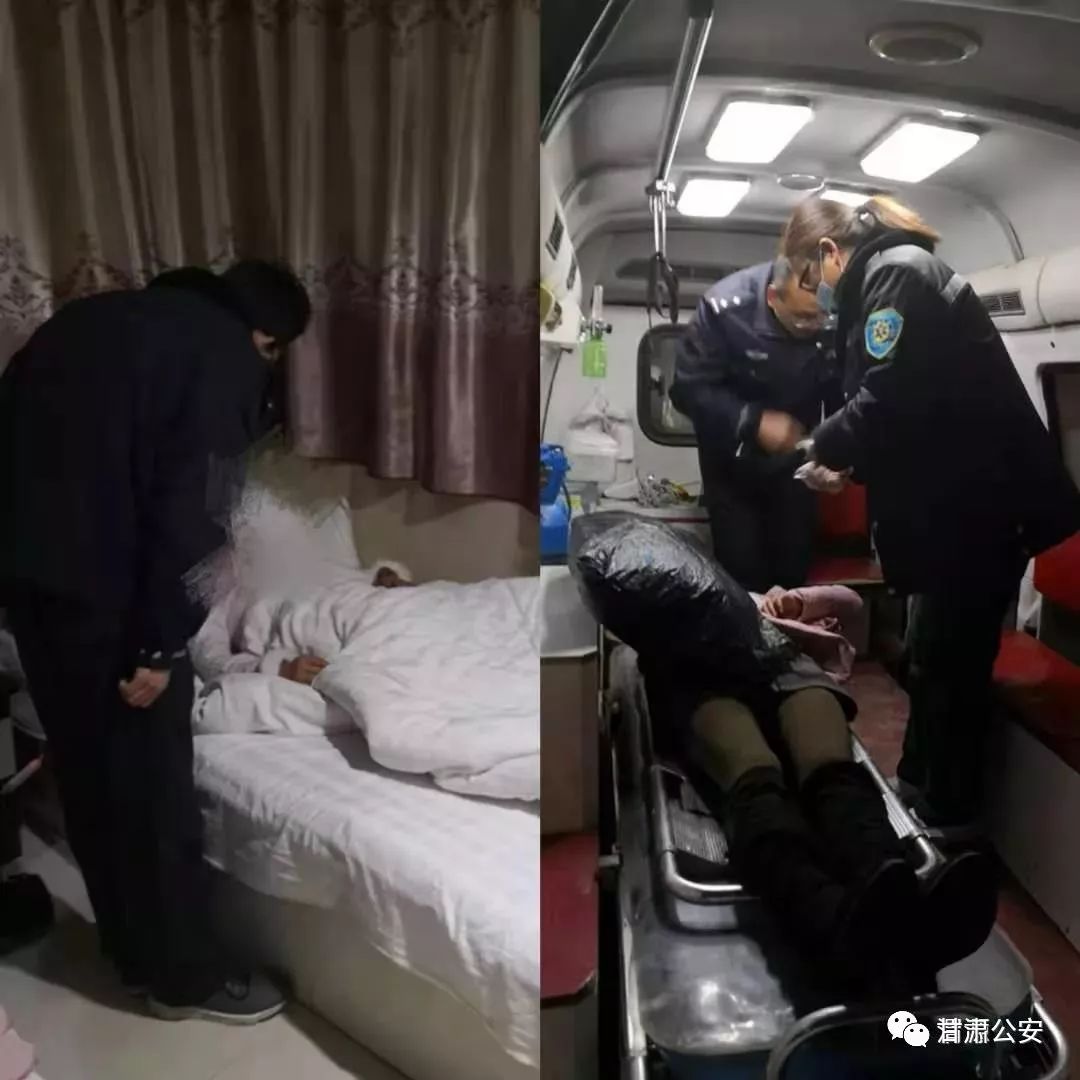 因派出所民警出警及時,處置得當,成功挽救了一條年輕的生命,避免一場