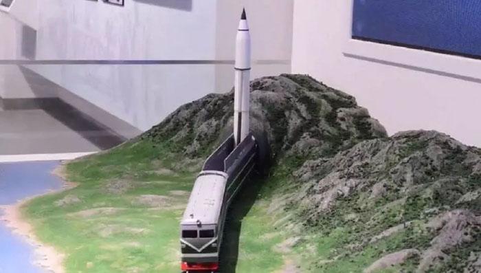 列车导弹模型现身,颇具中国特色,生存能力优于苏军ss24