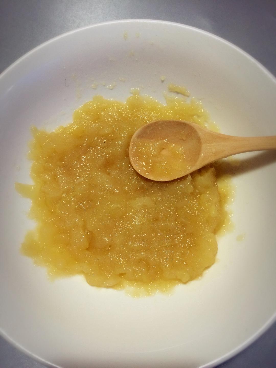 宝宝腹泻食谱——蒸苹果泥!