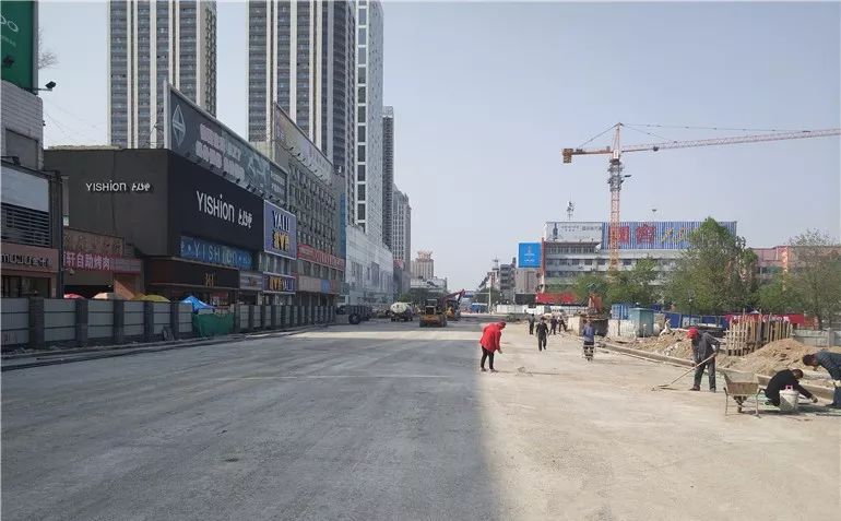 德州城隍庙商圈人防工程5月上旬南北方向完工