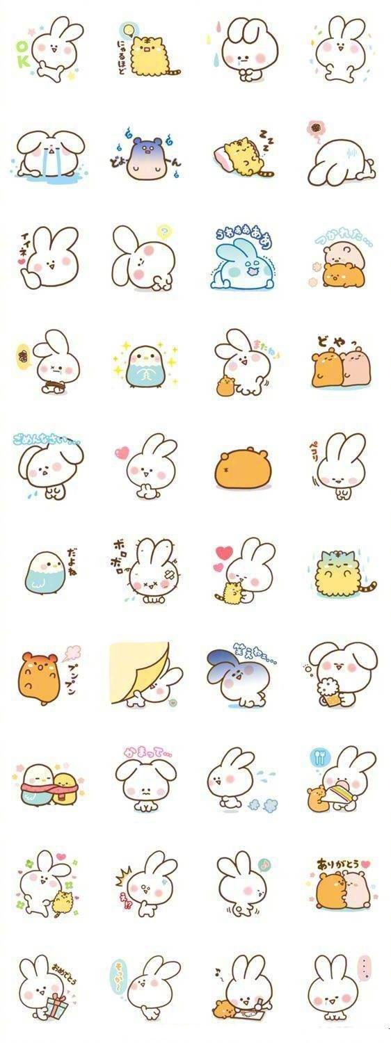 很实用的手账简笔画素材,萌翻少女心的小插图简笔画