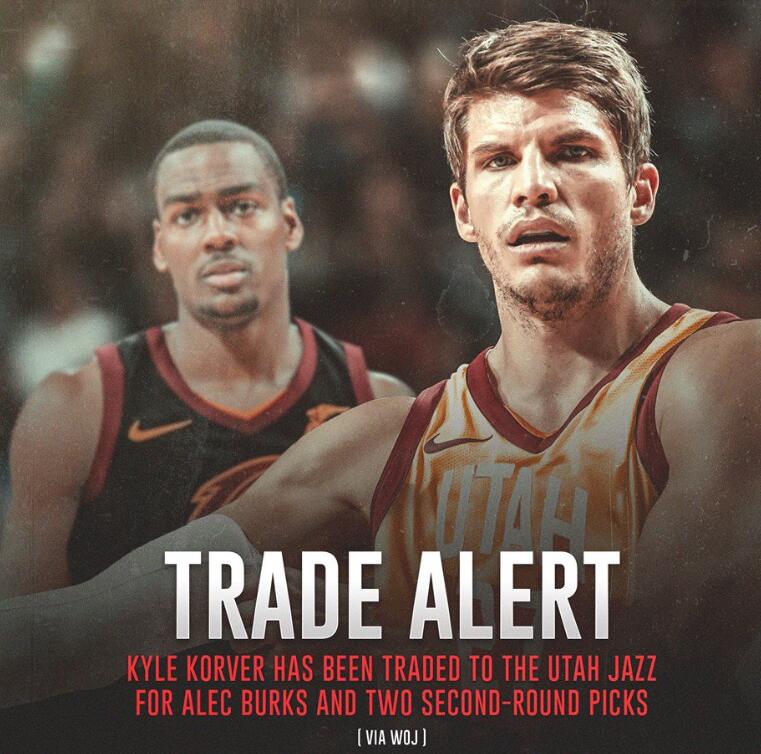 格雷森-阿伦谈科沃尔交易:听到消息时很震惊 会从他那学到很多