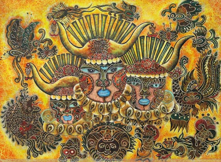 苗画,湘西苗族文化最美的色彩