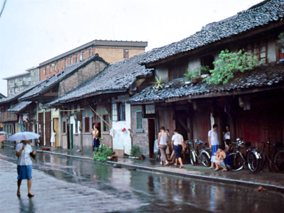 【老照片】八十年代的成都,悠闲的市井生活