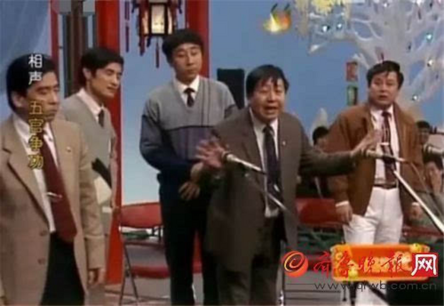 2020央视春晚# 相声:《五官争功》 表演者:马季,赵炎,王金宝,冯巩