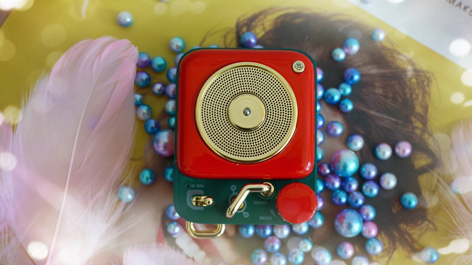 萌动我心的新年幸运红——猫王原子唱机b612