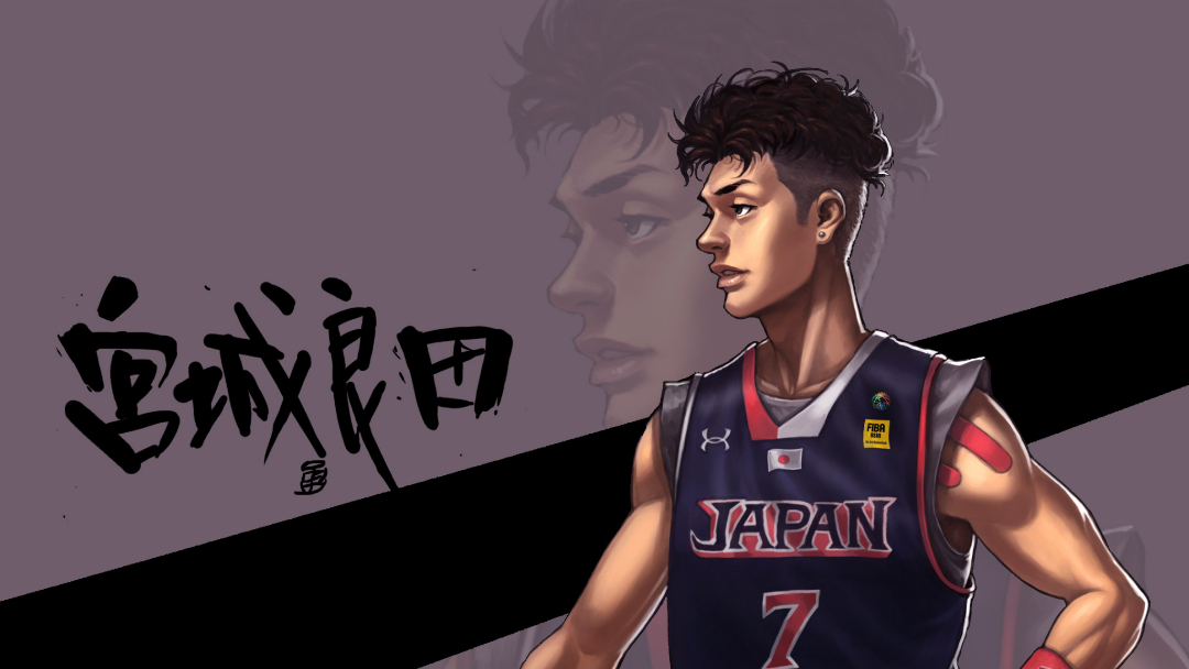 《灌篮高手》看到宫城良田的这张扣篮图片我着实吓了一跳