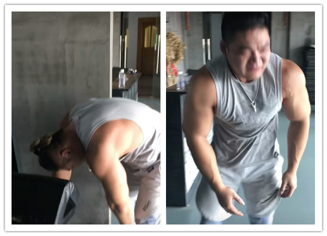 肌肉大汉眼中为何噙着泪水?把自己练哭的不止鹿晨辉,还有他!