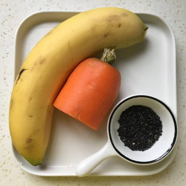 香蕉胡萝卜汁,清甜好喝