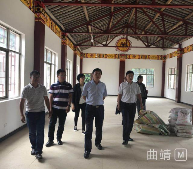 曲靖市领导到沾益区大坡乡调研指导脱贫攻坚工作
