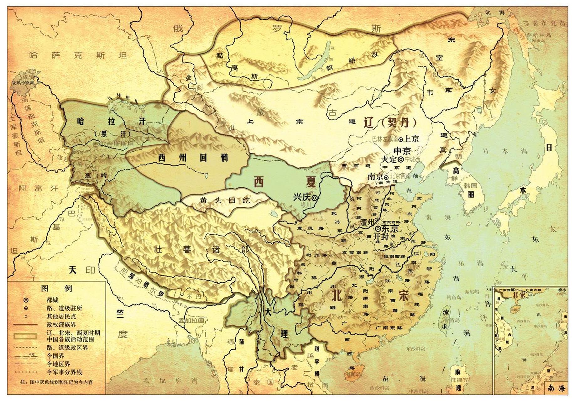 五代后梁地图图片