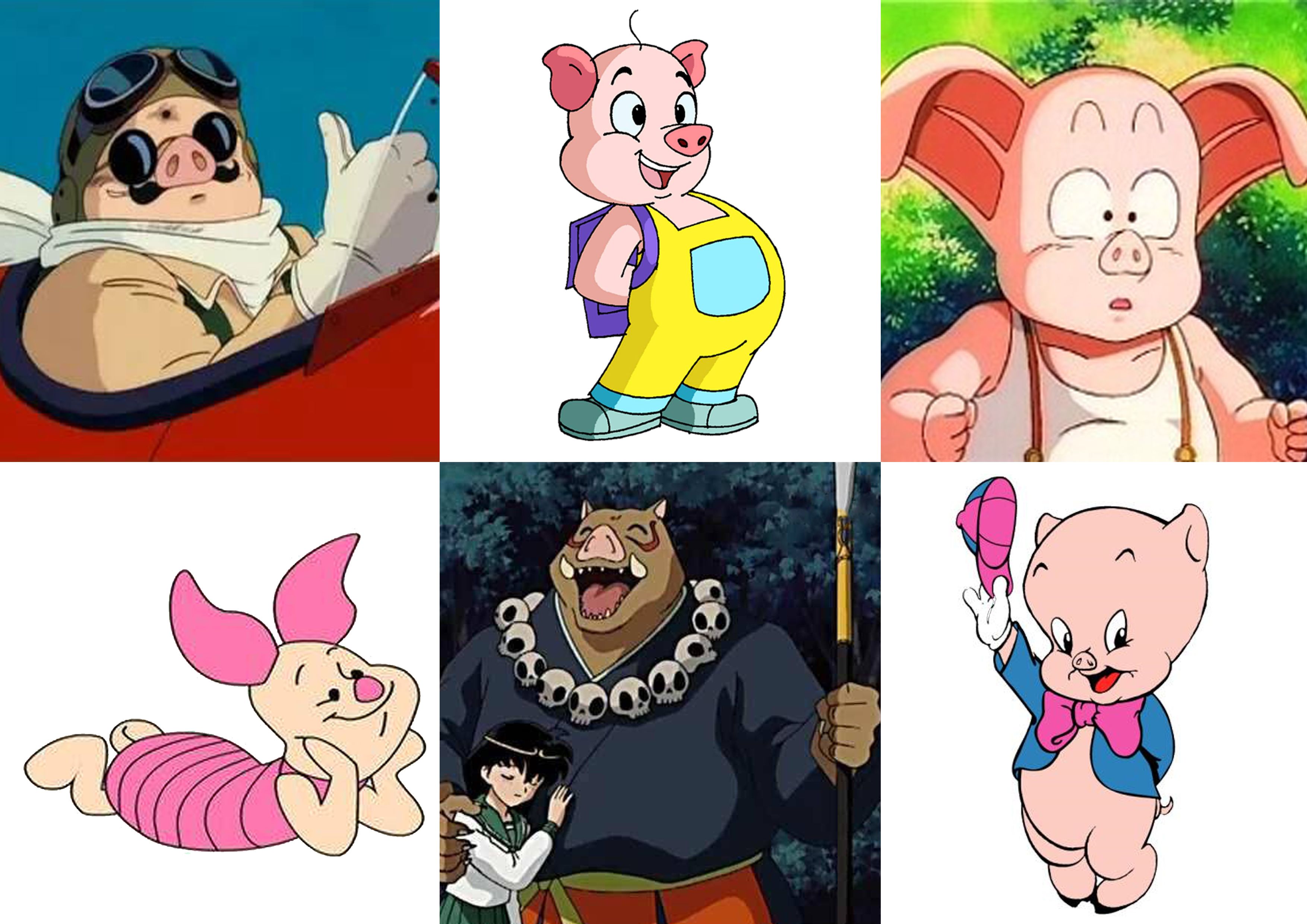 盘点一波以猪为主角的动画片,你看过哪些