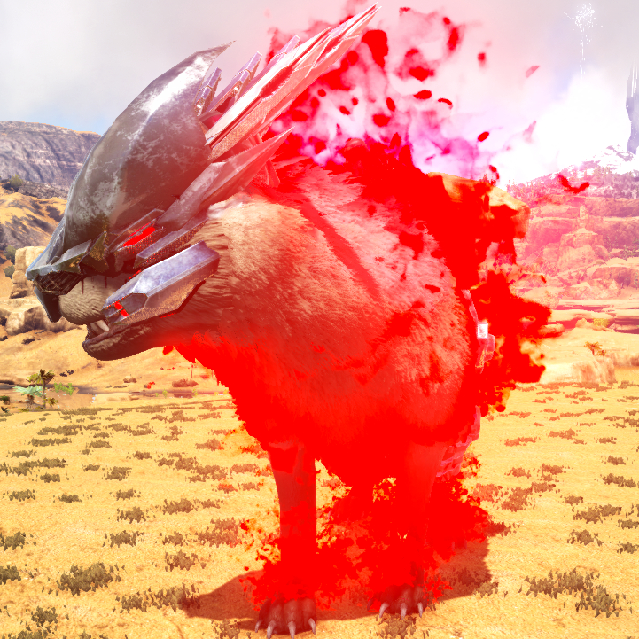 方舟:特效满分的冰原狼,让恐狼只能在旁边瑟瑟发抖