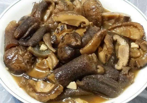 一道特色海参焖冬菇的做法,鲜香美味,献上压箱底的秘籍