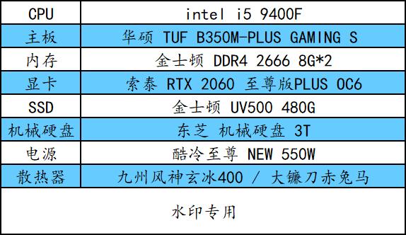 適當優化配置,可以享受更不錯的效果哦 i5 9400f b360m rtx2060