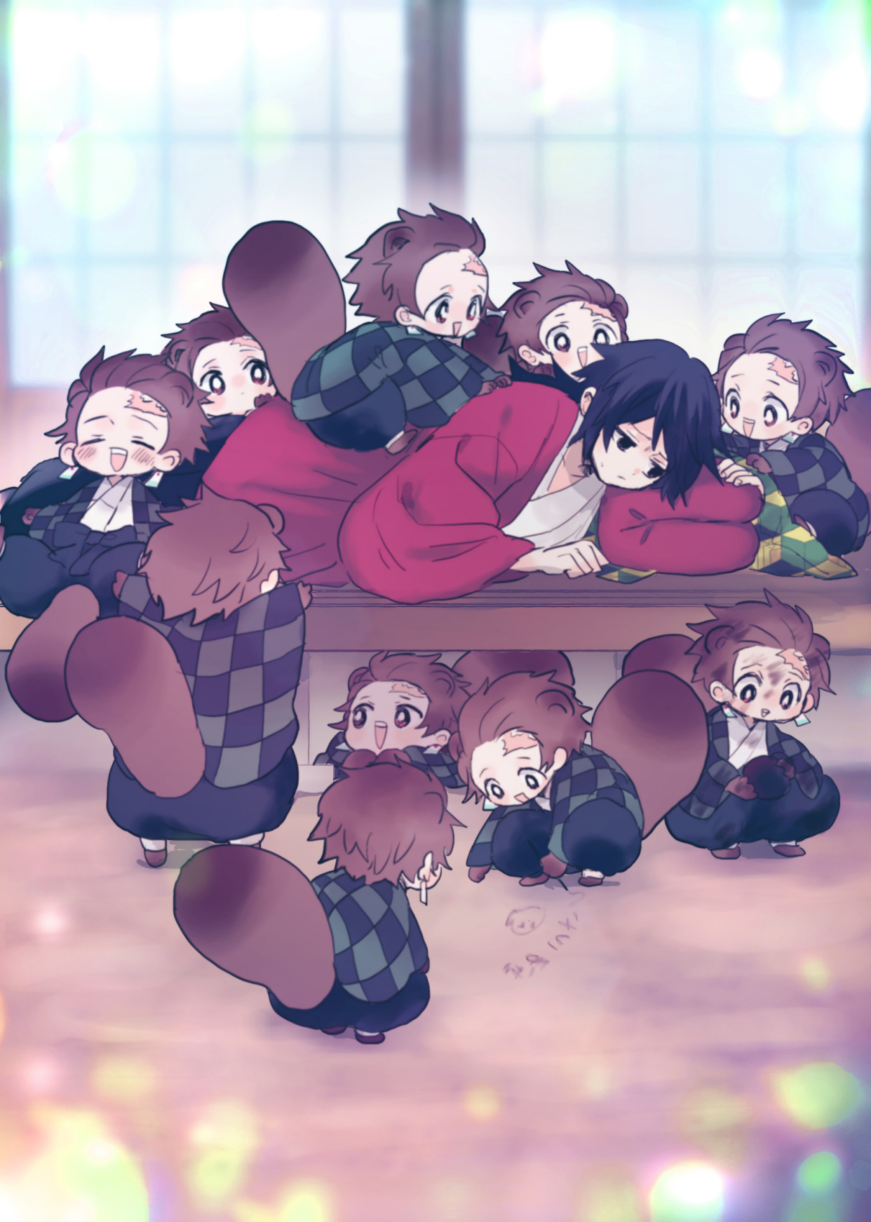 好治愈的义炭啊,其实一直再磕义忍的,最后放一张义忍,原谅我吧