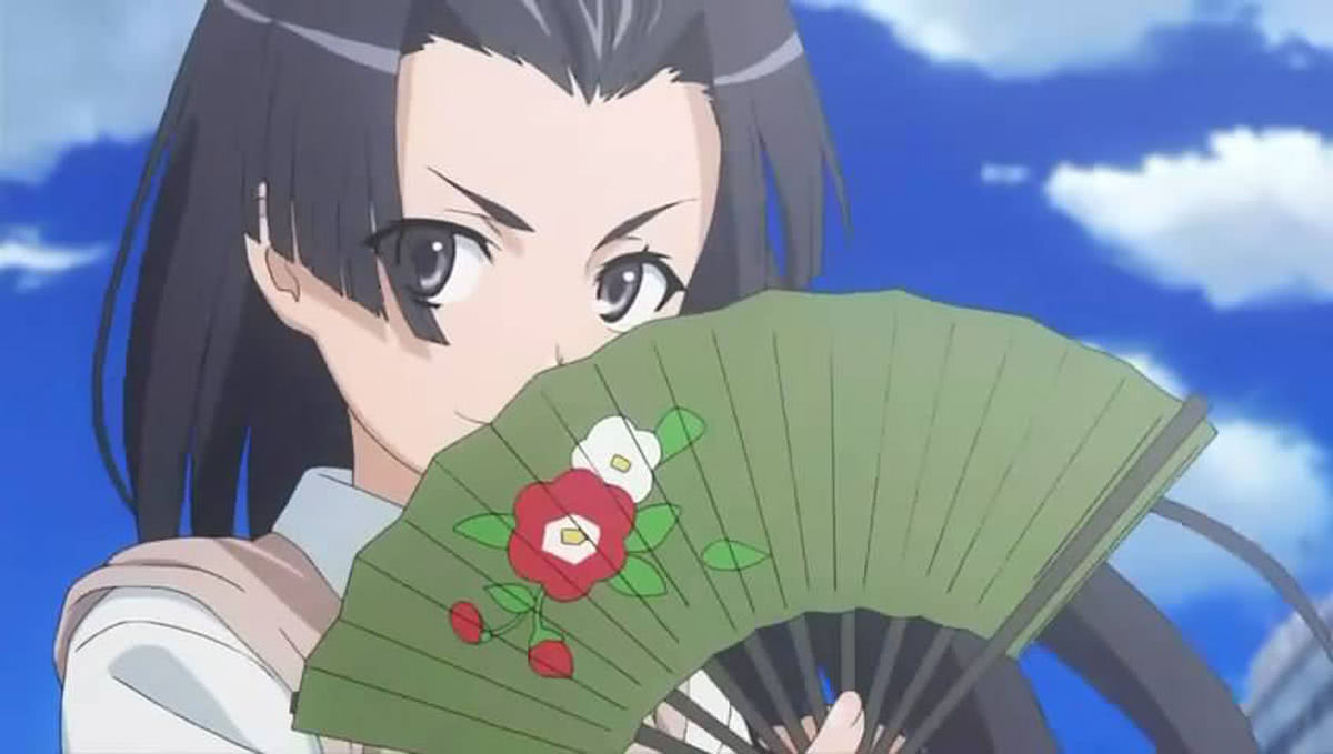 神秘感!盘点动漫中那些犹抱扇子半遮面的美人们!