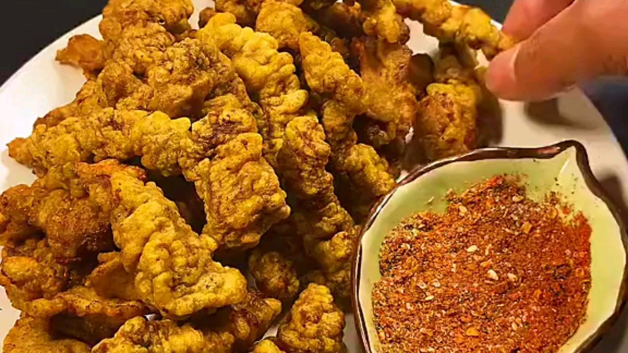 酥肉香脆好吃别忘了这几个步骤,还有必不可少的蘸料配方