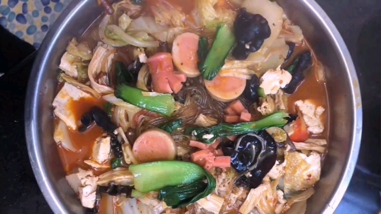 在家做一道大杂烩菜 简单好吃又实惠