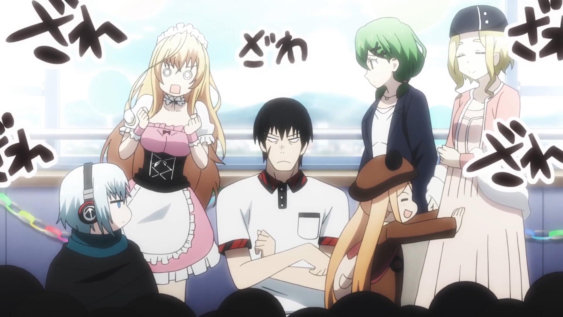 战x恋动画版:早乙女三沙被鳗鱼袭击,滑溜溜到处乱钻很难抓