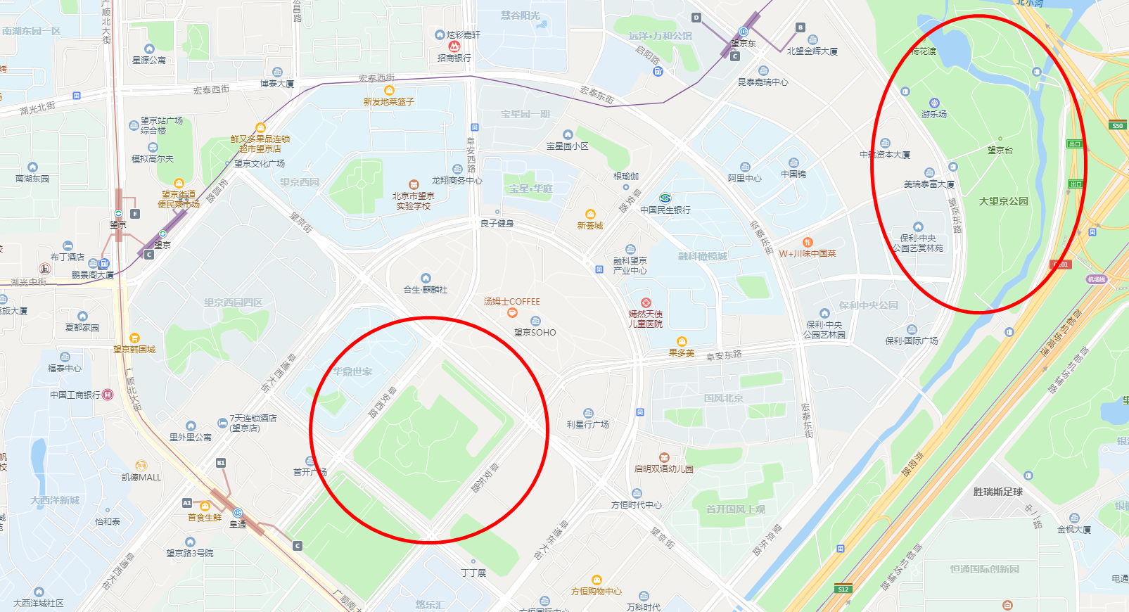 北京大望京中央公園正式開放:低調商務區彰顯超一線城市的感覺