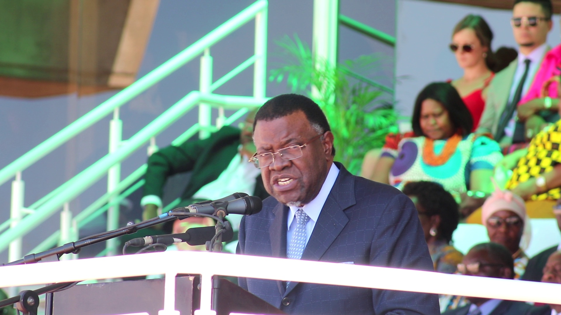 纳米比亚举行独立日庆典(2)