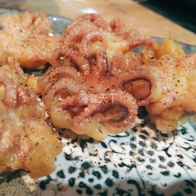 油炸小章鱼,颜值高味道好,吃过一口就停不下来