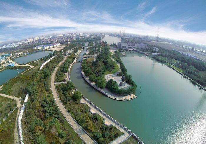 横塘河水利风景区开建,常州天宁区又添新景点