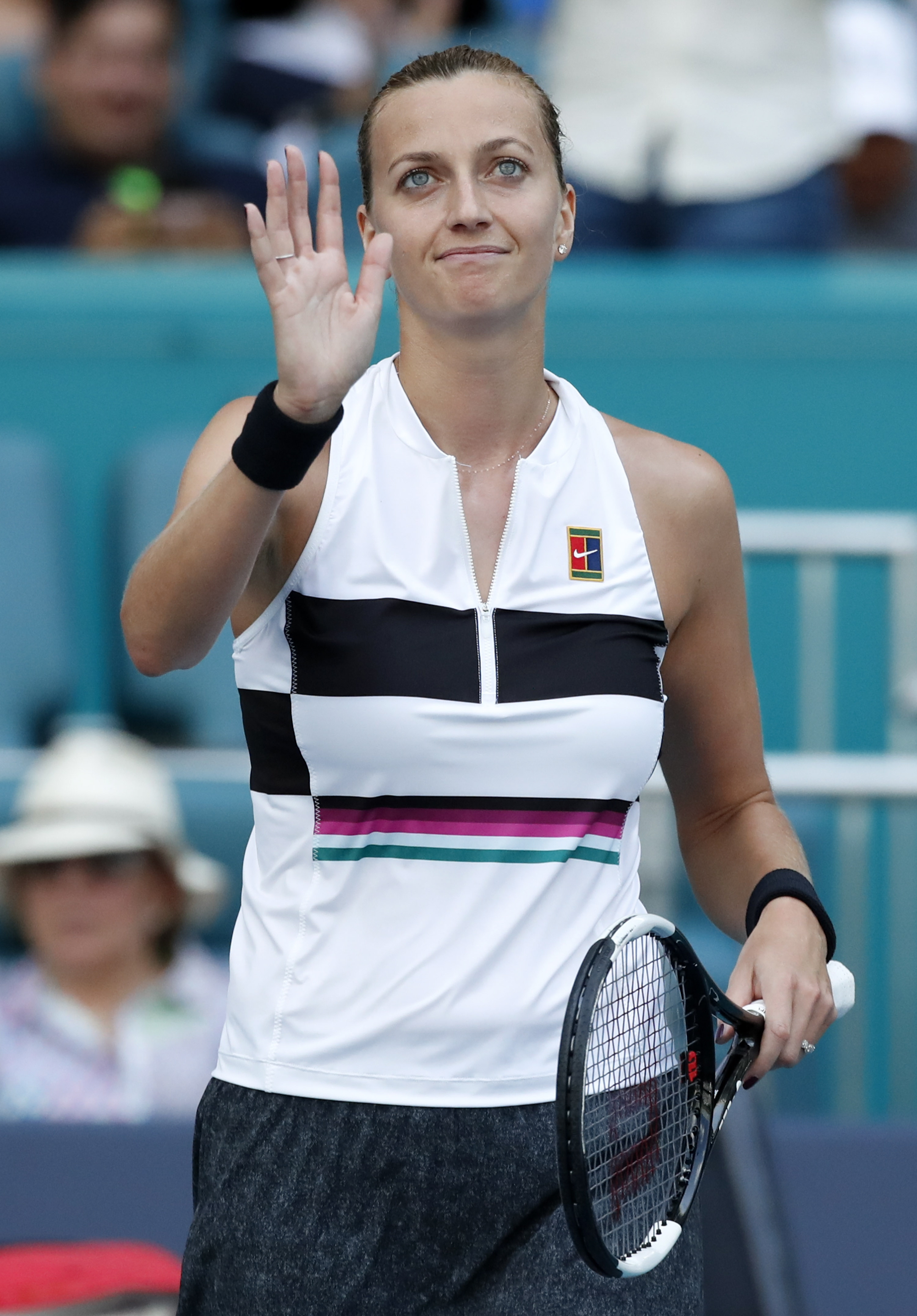 网球——迈阿密公开赛:科维托娃胜加西亚