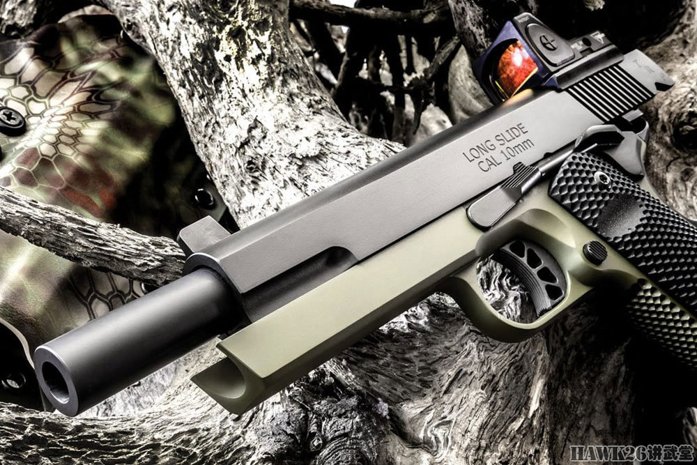 评测:斯普林费尔德兵工厂trp 10mm rmr 配瞄准镜的猎鹿手枪