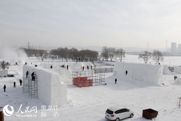 第十九屆中國·牡丹江雪堡預計12月底開園 打造全沉浸