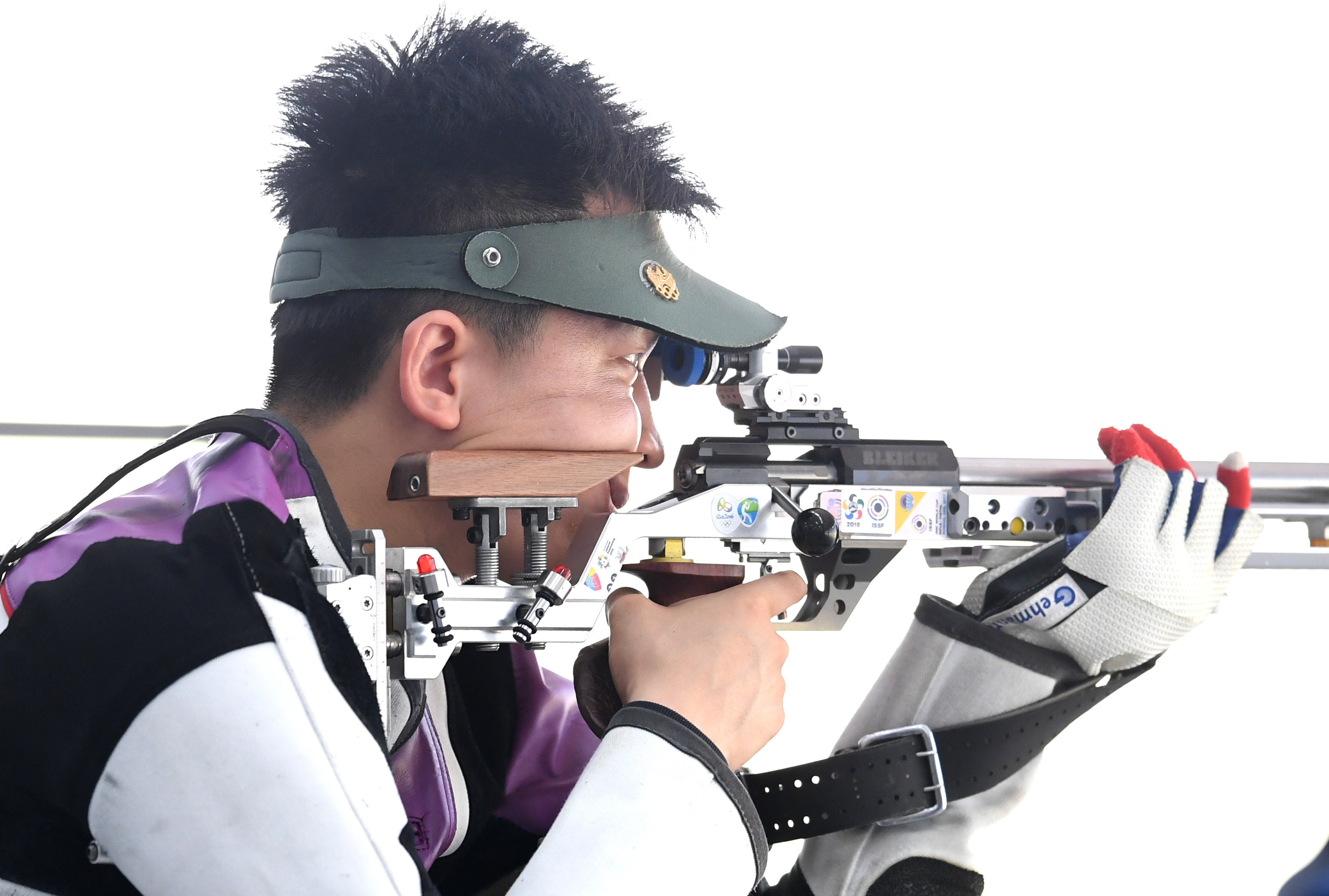 射击——男子50米步枪三姿预赛赛况(5)