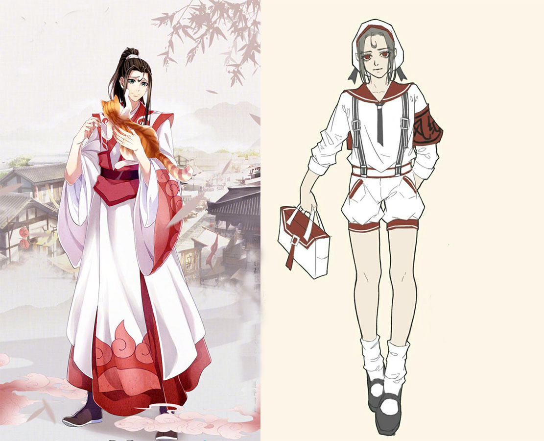 魔道祖师现代校服图片