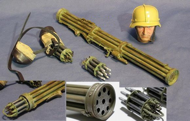 现代便携式防空导弹的始祖,二战德国黑科技之九管防空火箭筒