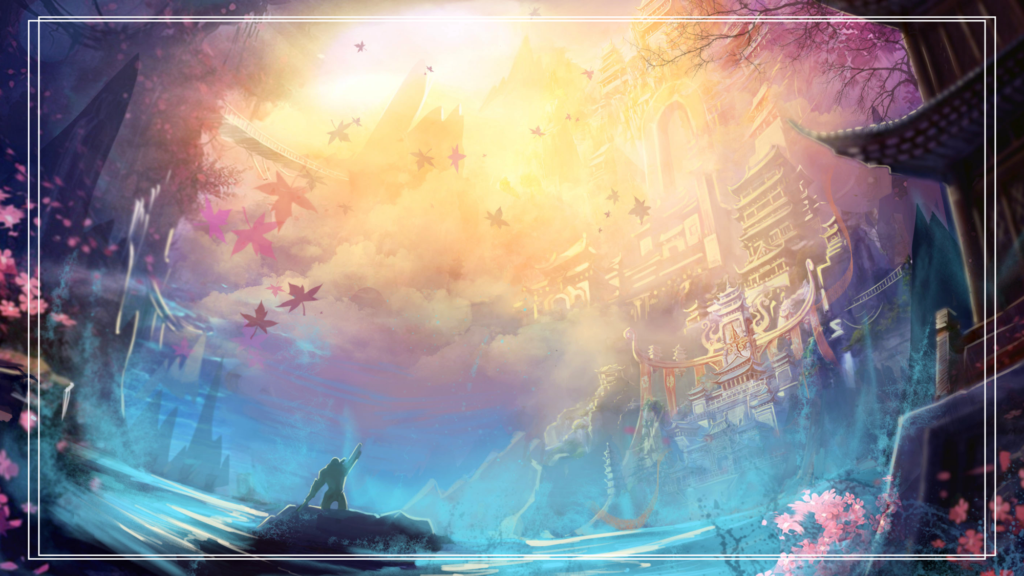超清壁纸福利:中国风游戏场景概念效果图片集锦