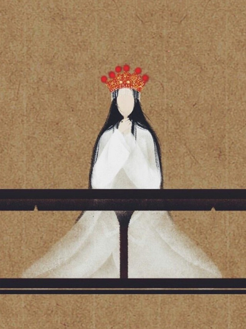 《大话西游》:紫霞仙子的5张插画,哪张是你的手机壁纸?