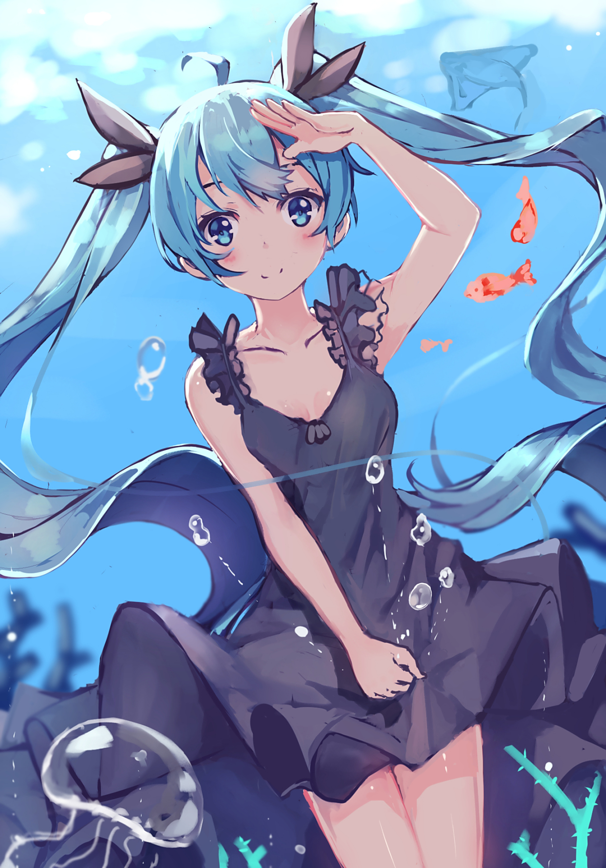 初音未来:世界第一公主殿下动漫美图,呆萌唯美可爱
