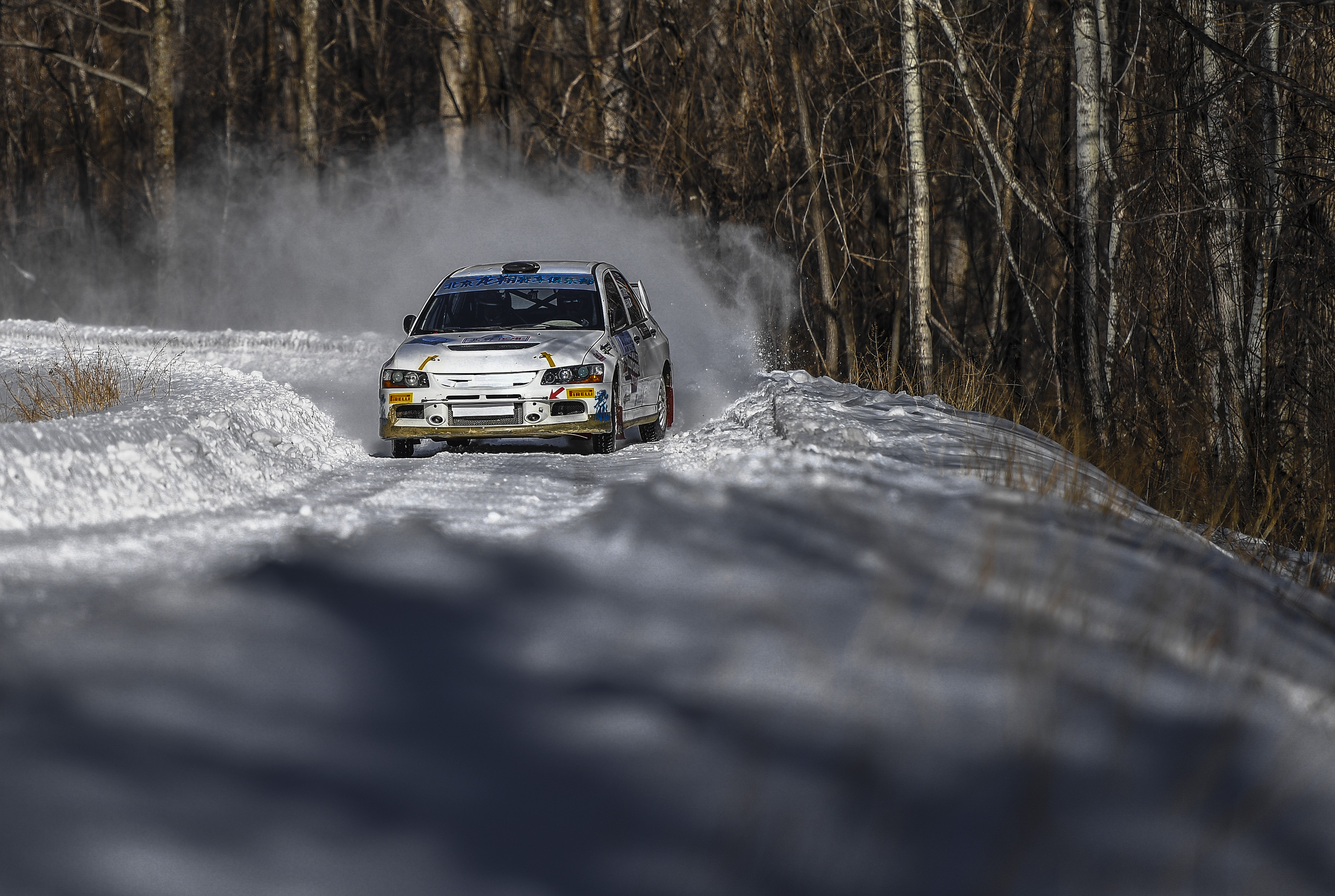 赛车——中国冰雪汽车拉力锦标赛第二日赛况