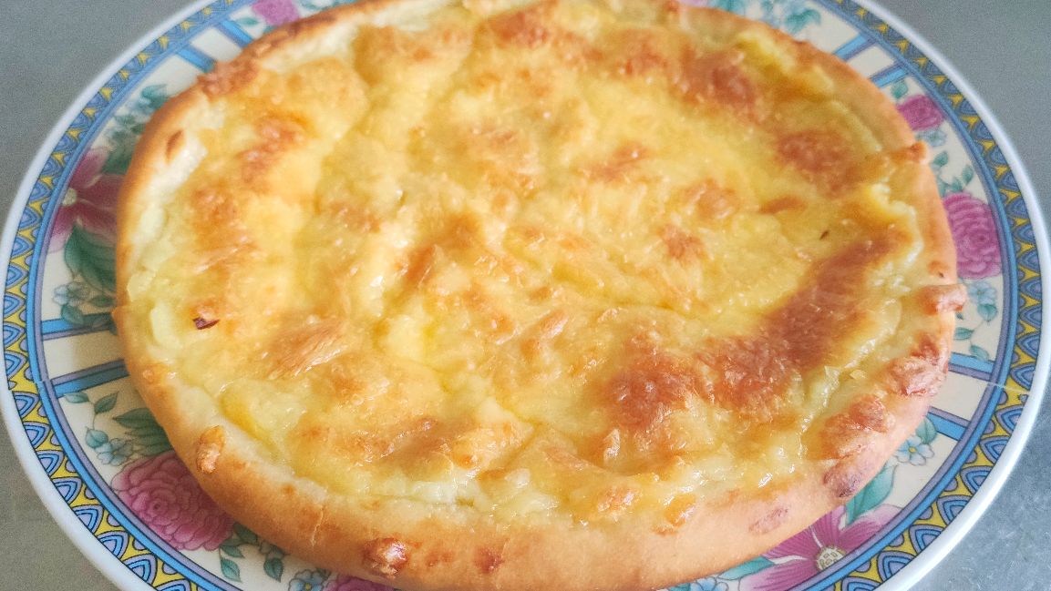 想吃榴莲披萨,自己做,料更足,味更香,满满的榴莲香和芝士香