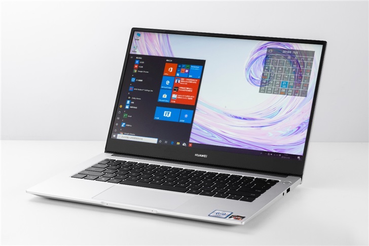 「it之家开箱」华为matebook d 14锐龙版图赏