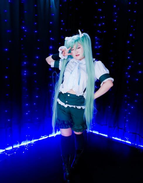 初音未来cos,网友:同样cos的初音,但这个差距让我难以接受!