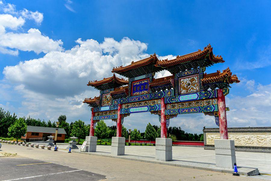 风景写实——祥云缭绕庆云宫