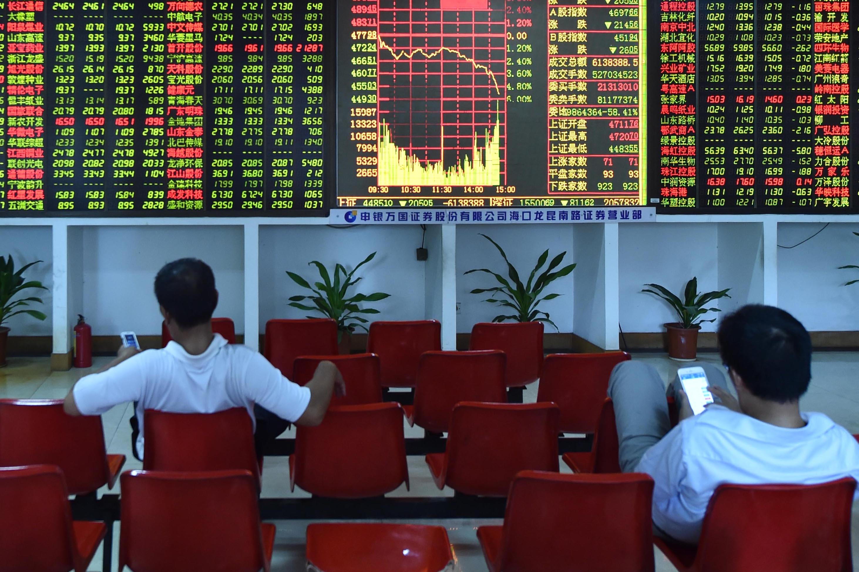 如果一个国家的股市持续下跌,将会发生什么?