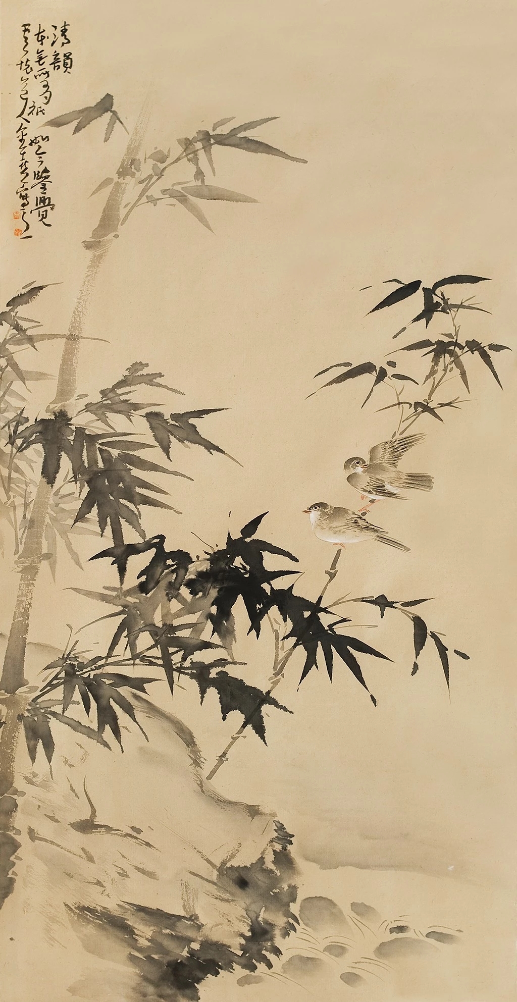 乔玉川《老者》