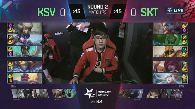 skt2-0横扫ksv,保留晋级季后赛希望!不过上单问题依然没解决