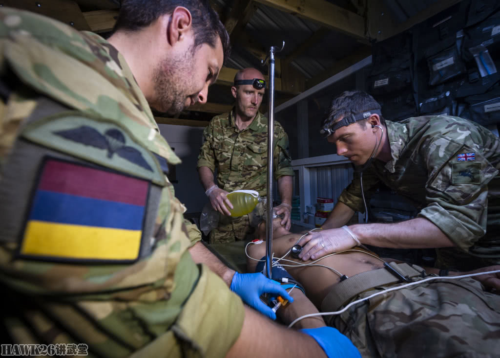 热带雨林中的"约翰牛"英军伞兵在伯利兹进行作战演习