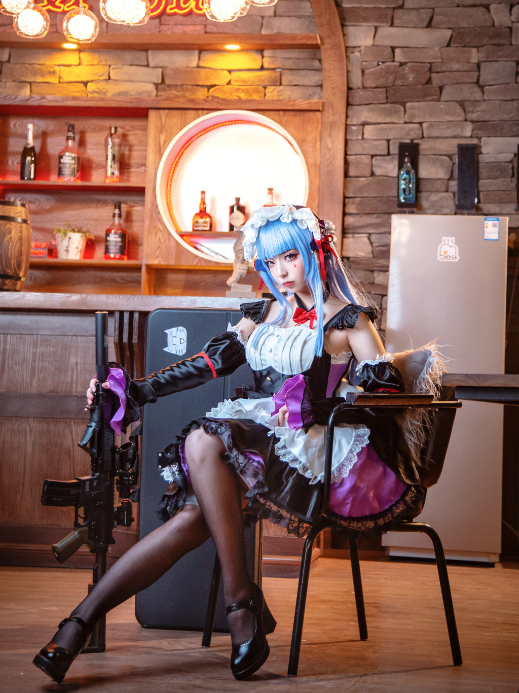 少女前线hk416cos:指挥官,为什么冰箱上有节能标志?